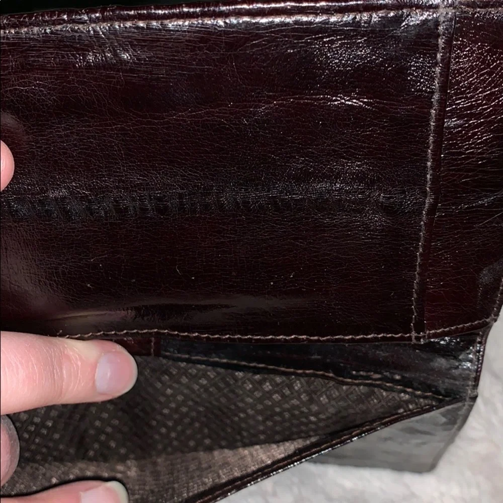 Eel Skin Check Book Excellent Condition Vintage